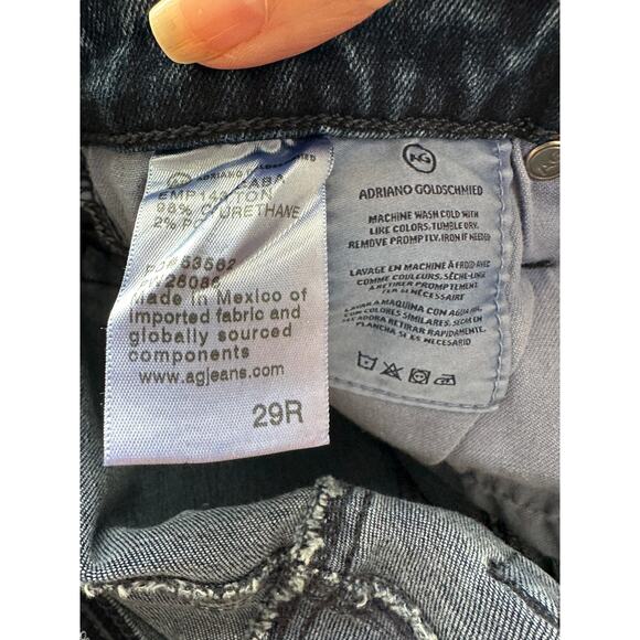 AG Adriano Goldschmied Prima Cigarette Jeans Blue Women’s US 29 - Picture 9 of 13